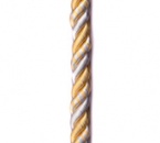 Golden and silver curl cord